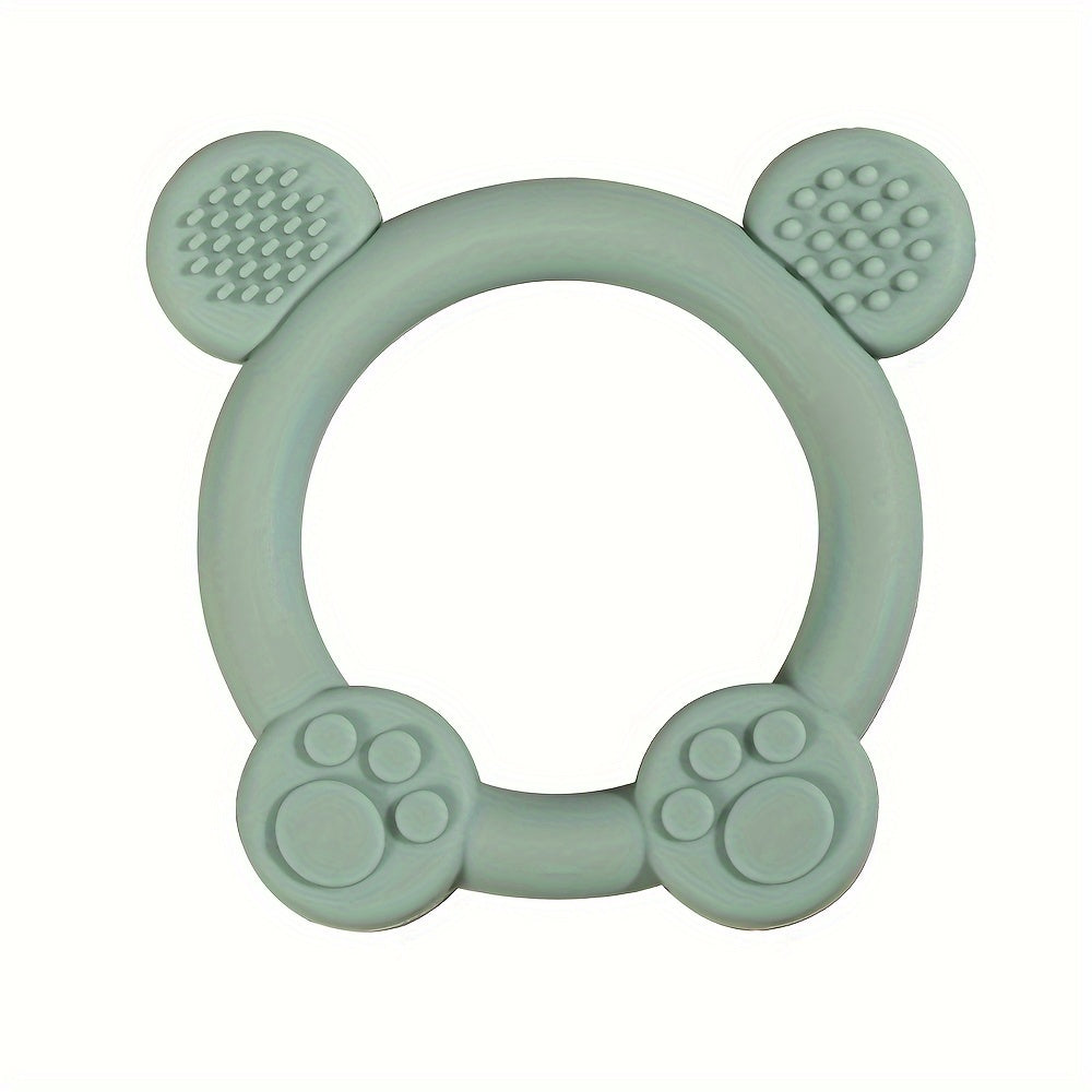 Silicone Baby Teethers for 0-3 Years - Food Grade, Boilable, Bite-Resistant Teething Toys - Machine Wash Safe Set for Infants