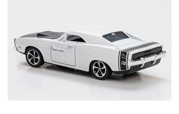 Simulation 1: 32 Alloy Sports Car Model Children's Toy Car Accessories Return Car Openable Die Casting Model Christmas, Halloween, Thanksgiving gifts