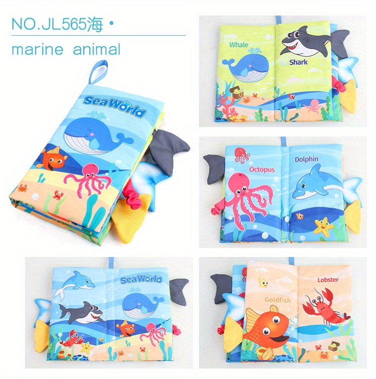 Books - Toys Gifts Touch Feel First Cloth Crinkle Soft Books Tummy Time Toyslearning Sensory Toys Stroller Toys Christmas Halloween Thanksgiving Giftschristmas Stocking Stuffers, Christmas Stocking Stuffers