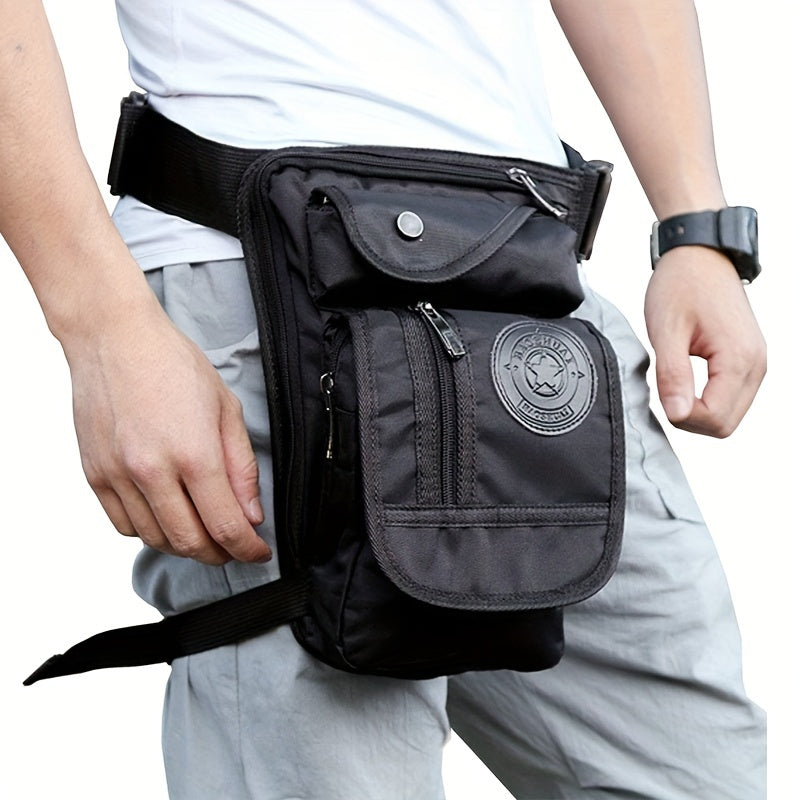 Lightweight High Quality Canvas Drop Leg Bag - Adjustable Tactical Military Waist Pack