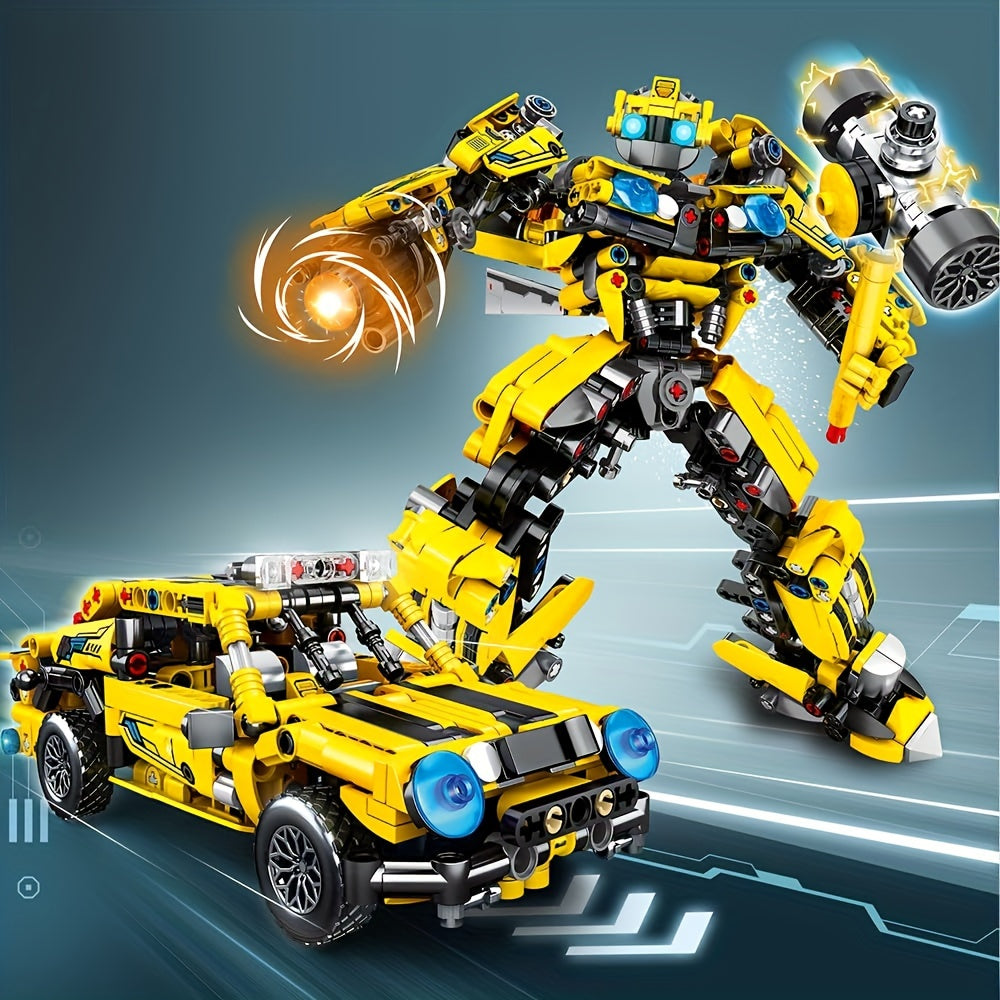 769pcs Mesiondy STEM Transform Robot Building Toy Set - Construction Educational Toys, Transforming Building Kits, Blocks