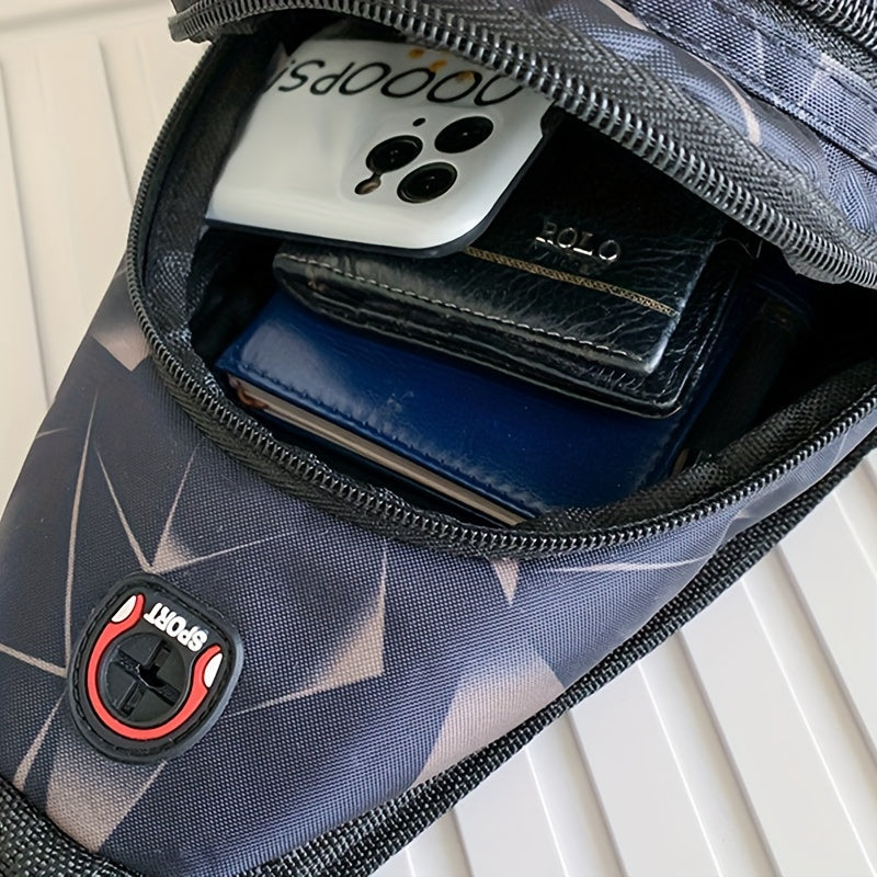 New Design Portable Practical Simple Leisure Men Sports Youth Hip Chest Bag