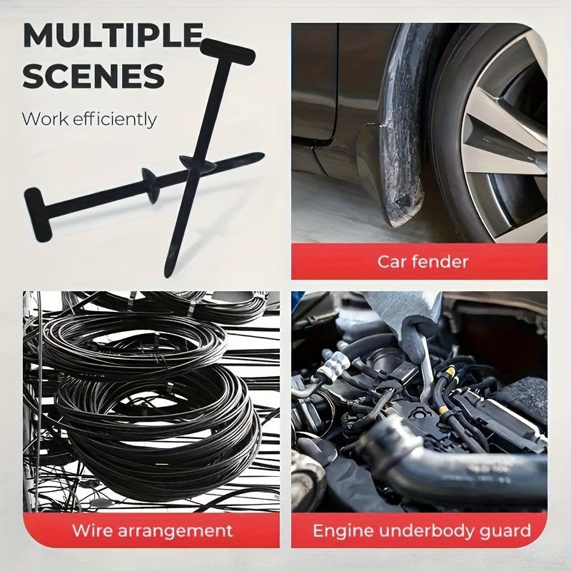 120/140pcs multifunctional cable tie clamp fixing nails,