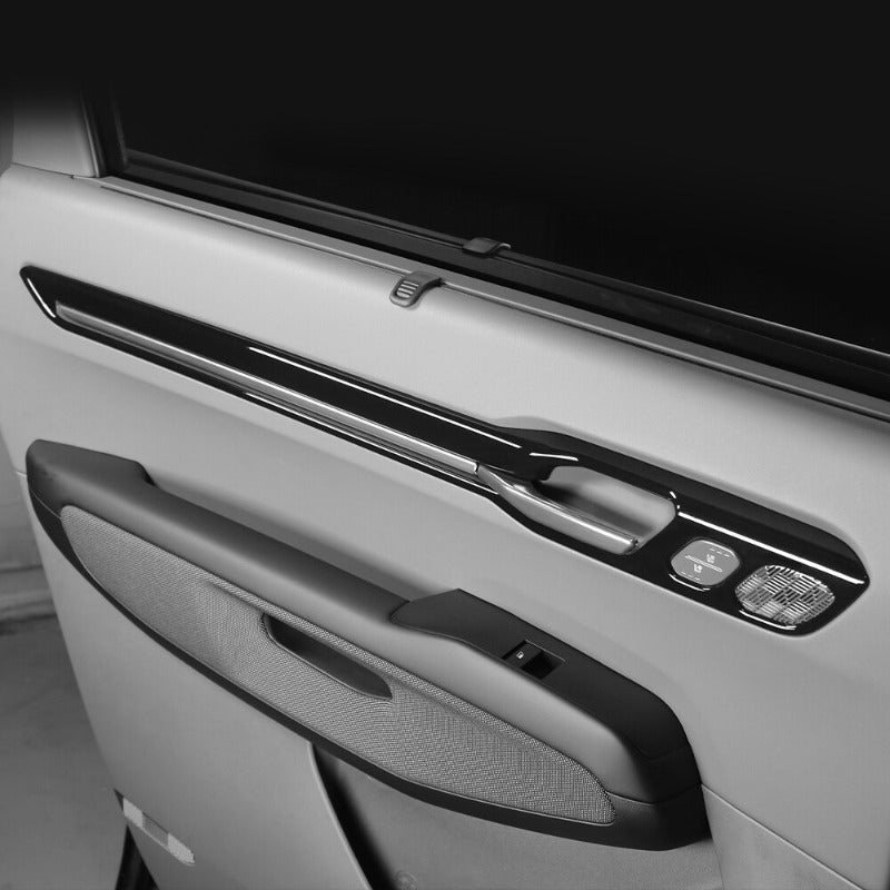 LHD ABS Inner Door Handle Bowl Panel Cover Trim for Kia EV9 2024-2025