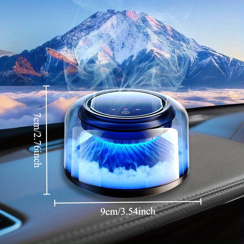 3 Modes Smart Car Air Freshener, Adjustable Intensity, Auto On/Off,