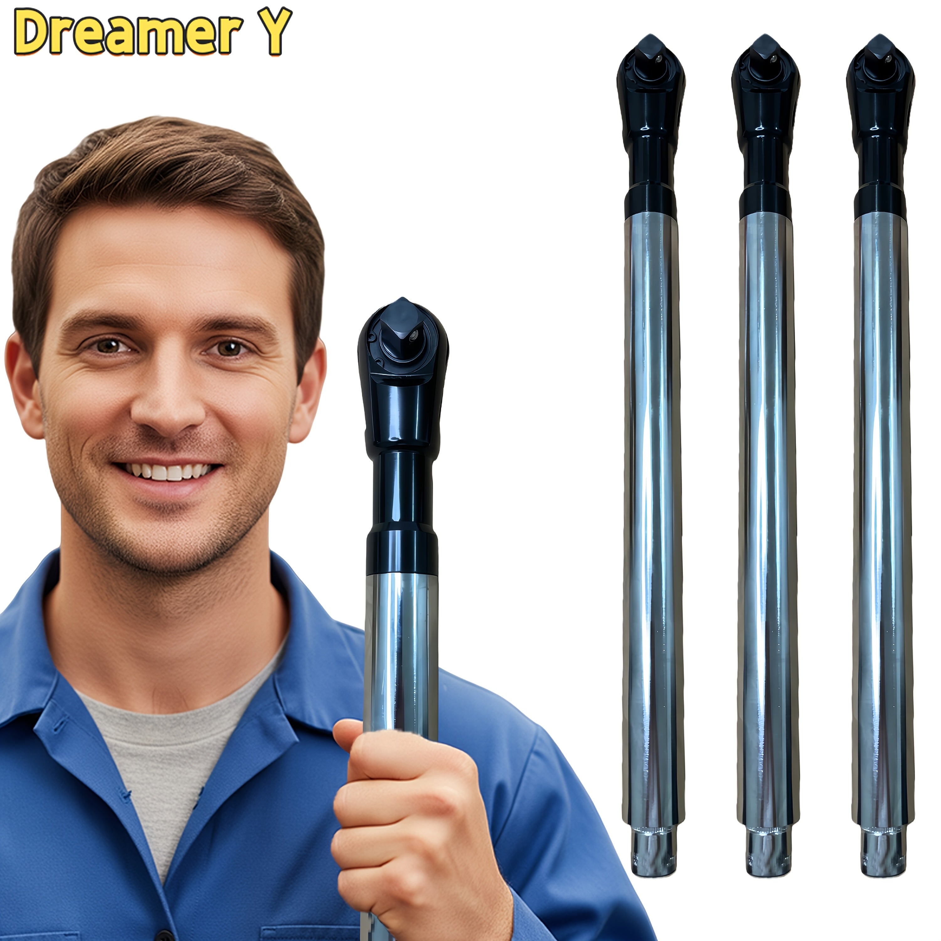 [Repair Tool Kit] Automotive Repair Tool Kit: Ratchet Wrench, Socket Set, 1/2" Drive Extension – Multi-Functional for Cars, Motorcycles, and Farm Equipment Maintenance