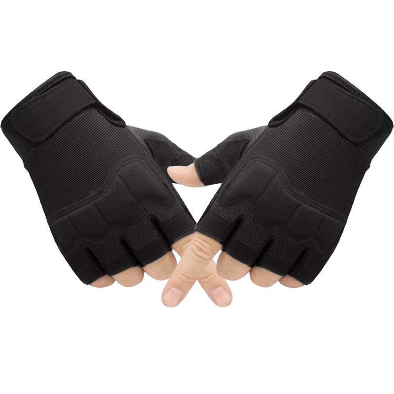 [For Men & Women Half-finger Gloves] Half-finger Gloves For Men And Women For Sports, Cycling, Fitness, Outdoor Activities, Fishing