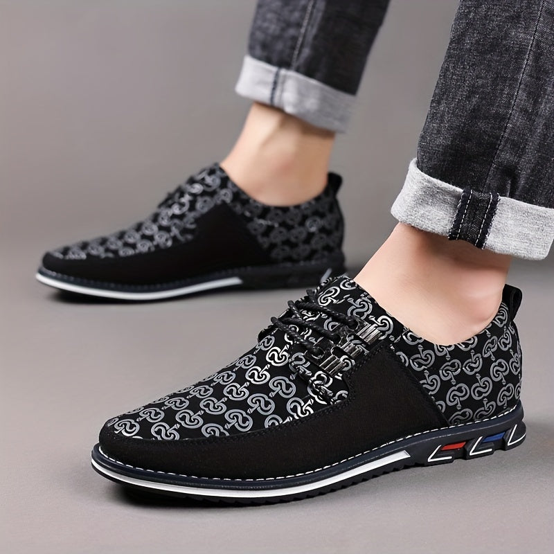 Soft-soled versatile breathable Men's shoes, fashionable round-head comfortable sports shoes for casual wear