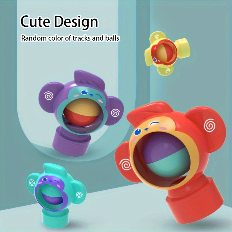 Educational Fun Track Slide Ball Tower, Rolling Ball Early Education Toys, Stacking Turn Ball, Funny Holiday And Birthday Gift