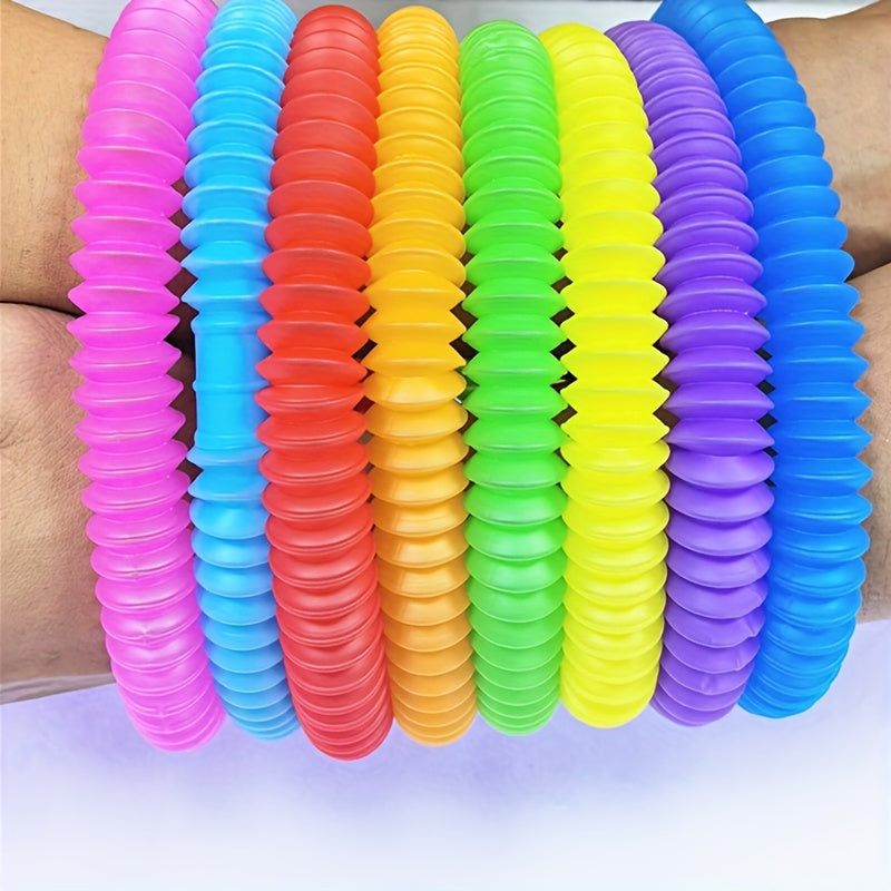[Sensory Pop Tubes | Educational Toy] 10pcs Sensory Pop Tubes Toy Set