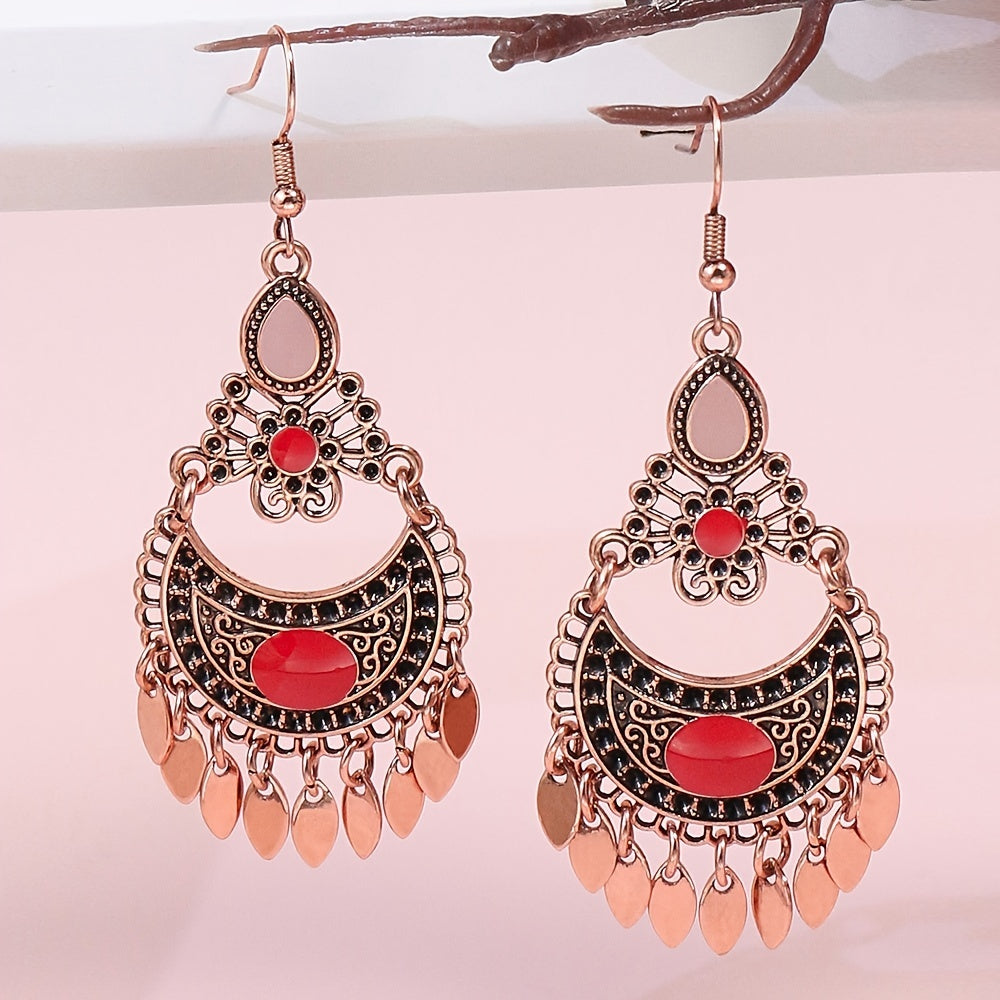 1 Pair/4 Pairs Vintage Style Women's Pendant  Tassel Earrings