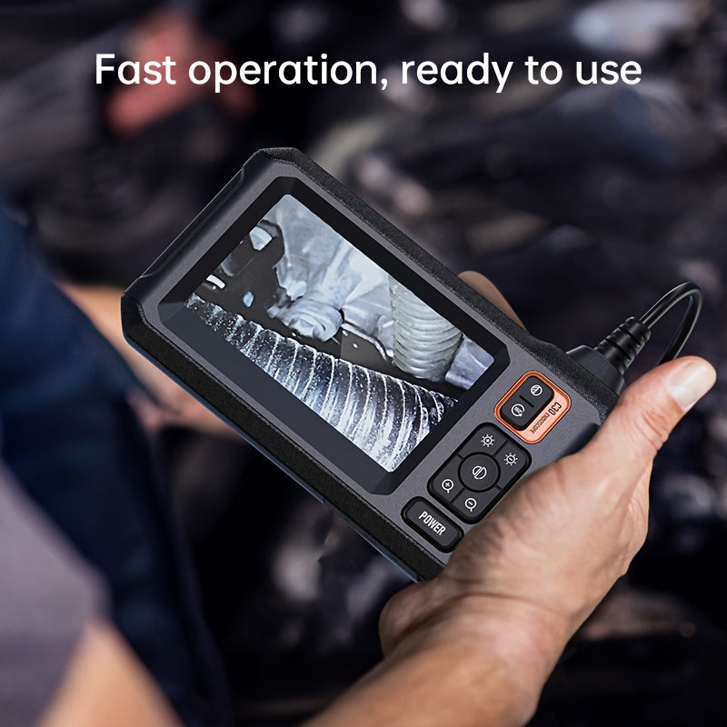 1pc Pro Industrial Borescope Inspection Camera - 8mm High-Definition Camera,