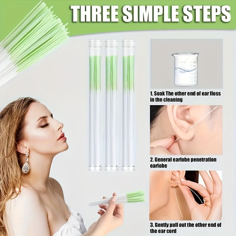 60pcs Ear Cleaning Kit - Effective Ear Hole Cleaner Tool for Removing Dirt, Eliminating Odor, Preventing Blockage, and Promoting Hygiene - Essential Bathroom Cleaning Supplies for Back to School