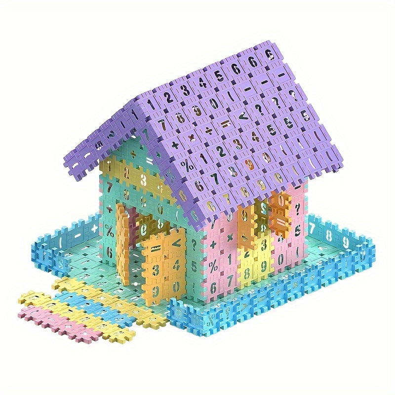 DIY Building Toys - Digital Block Building Set for Youngsters - Educational Intellectual Toys, Halloween/Thanksgiving Day/Christmas Gift