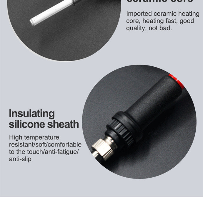 71pcs/set, Temperature regulating electric soldering iron tool, Wood Burn Tools Kit, for Carving Embossing