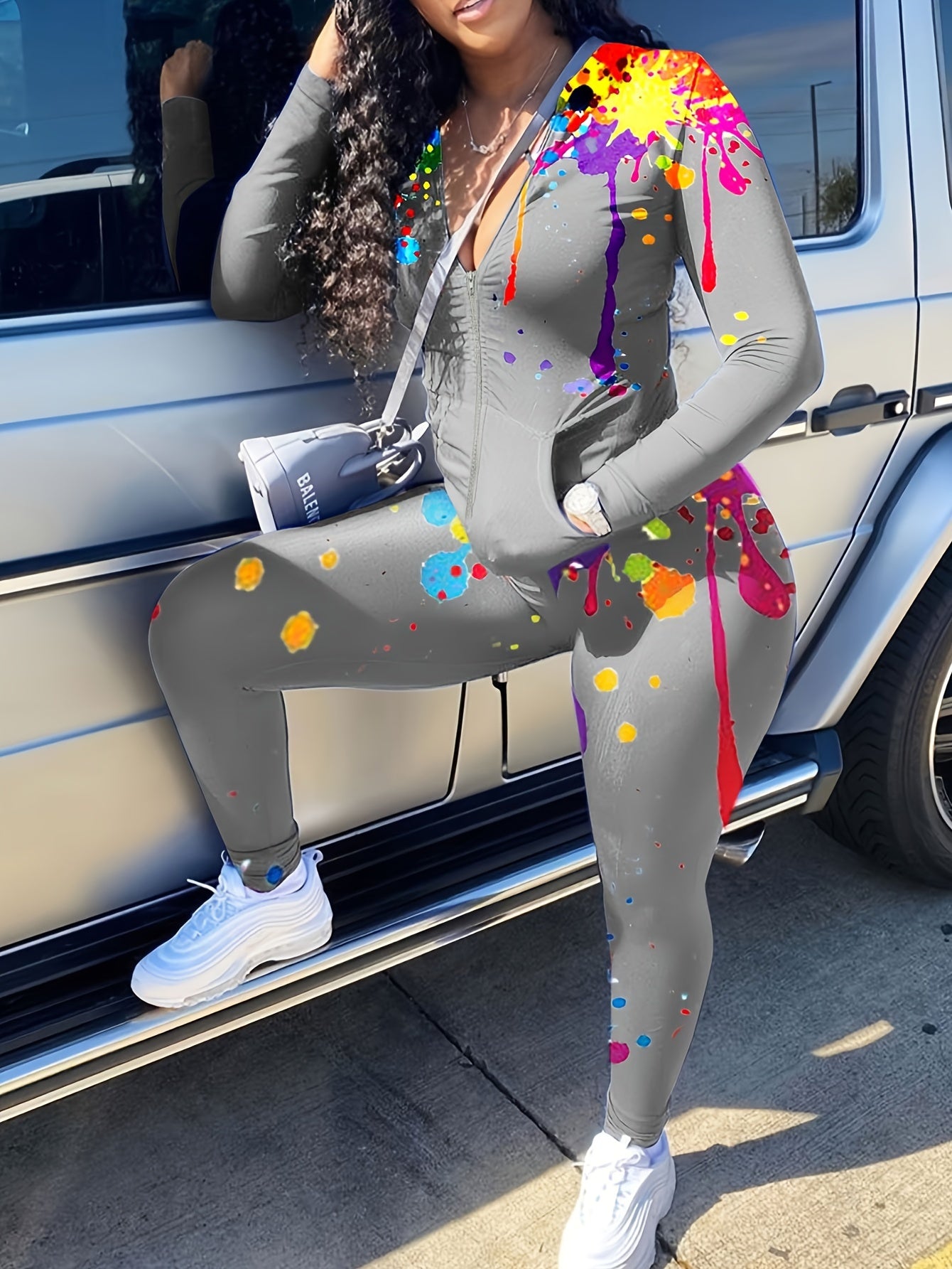 CY8598 Inkjet Printing Pocket Loose Two-piece Set