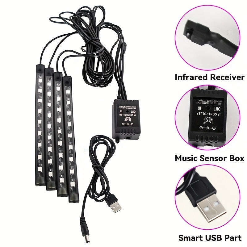 Easy Installation, Automotive High Brightness Neon Kits,