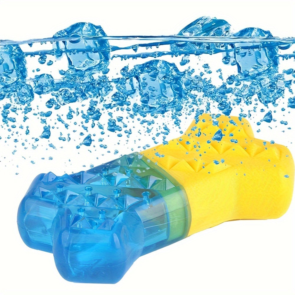 3-In-1 Dog Cooling Kit: Breathable Vest & 2 Freezable Chew Toys For Medium/Large Breeds - Zip Closure, Cotton Blend