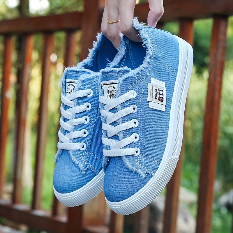 Women'S Casual Round Toe Solid Color Canvas Shoes, Small White, Flat Bottom, PVC Sole, Fabric Upper And Insole, Hand Wash, No Dry Clean, Spring, Autumn, All Season 2022