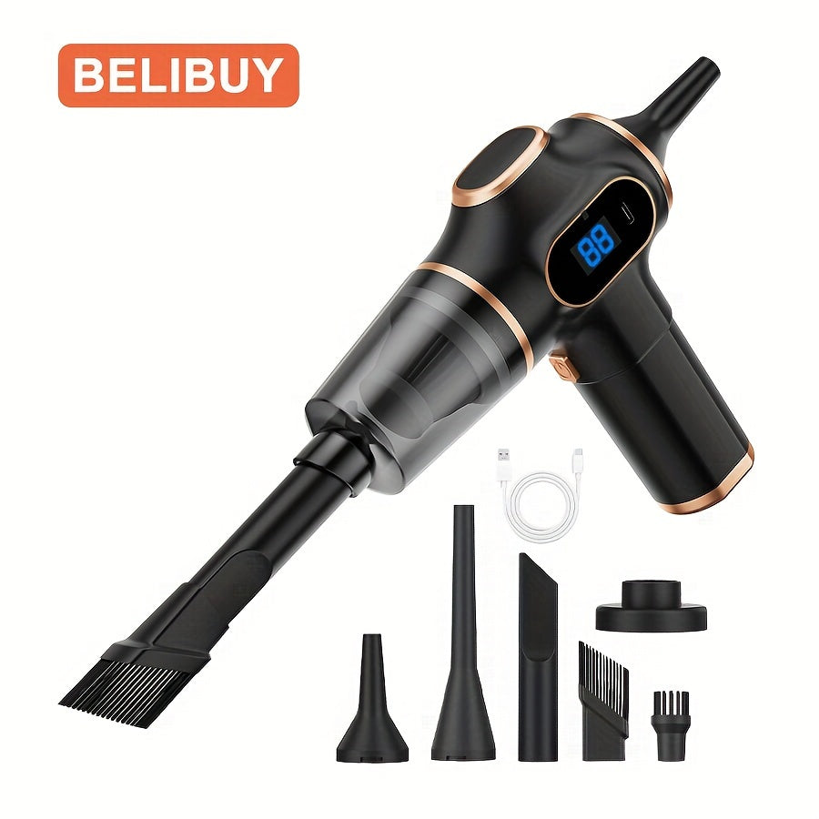 4000mAh High-Power Portable Vacuum Cleaner -USB Rechargeable,