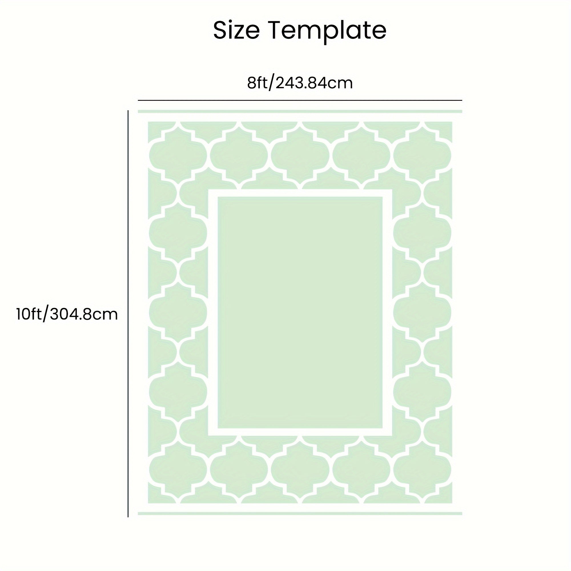 Outdoor Rug for Patio, Large Camping Mat, Reversible Plastic Straw Rugs for RV, Camper, Balcony, Backyard, Picnic, Deck (Black &