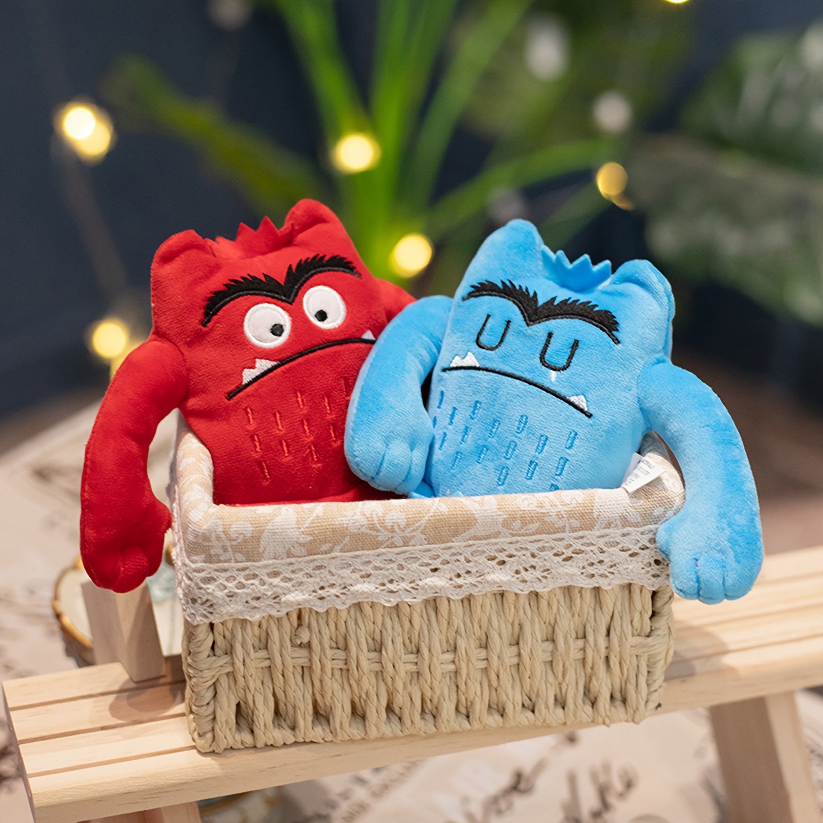 6pcs Adorable Emotional Monster Plush Toys - Soft, Cuddly, Colorful Friends for Kids - Develops Emotional Intelligence, Encourages Empathy, and Fosters Imagination