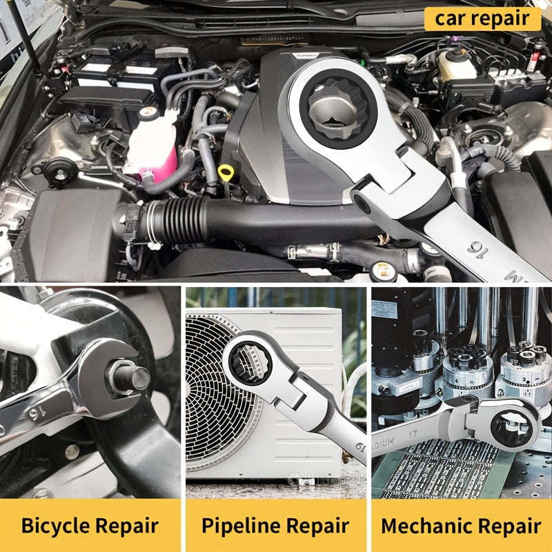 Dynamic Ratchet Wrench - Double-Headed Two-Way