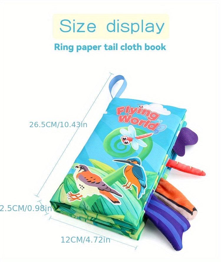 Books - Toys Gifts Touch Feel First Cloth Crinkle Soft Books Tummy Time Toyslearning Sensory Toys Stroller Toys Christmas Halloween Thanksgiving Giftschristmas Stocking Stuffers, Christmas Stocking Stuffers