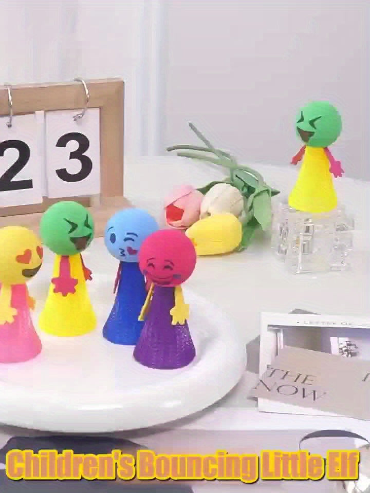 20pcs Colorful Bounce Toys for Youngsters - Fun EVA Relax & Reward Gifts, Perfect for Birthdays, Christmas & Halloween Parties