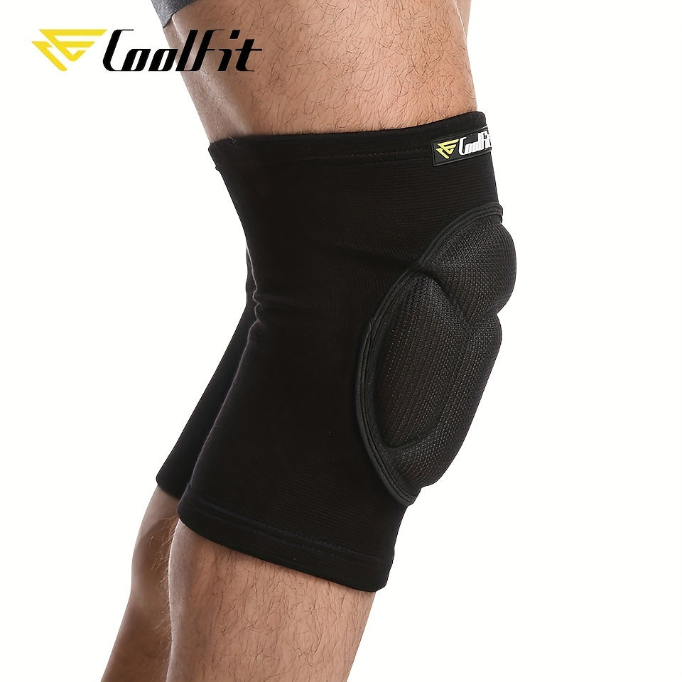 2-Pack Coolfit Thickened Sports Knee Pads for Dance and Streetwear