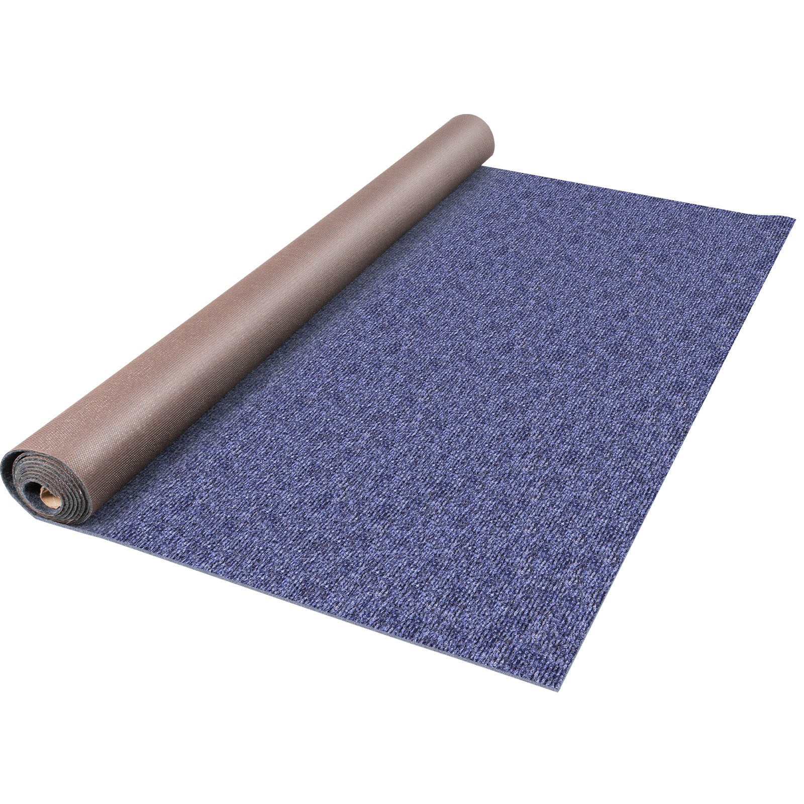 VEVOR Deep Blue Marine Carpet 6 ft x 39.3 ft, Boat Carpet Rugs, Indoor Outdoor Rugs for Patio Deck Non-Slide TPR Water-Proof Back Outdoor Marine Carpeting Outdoor Carpet