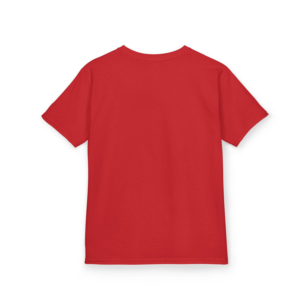 Kids Tee — "Dilly Dalla Through the Tulips" Colorful Tulip Kids Shirt