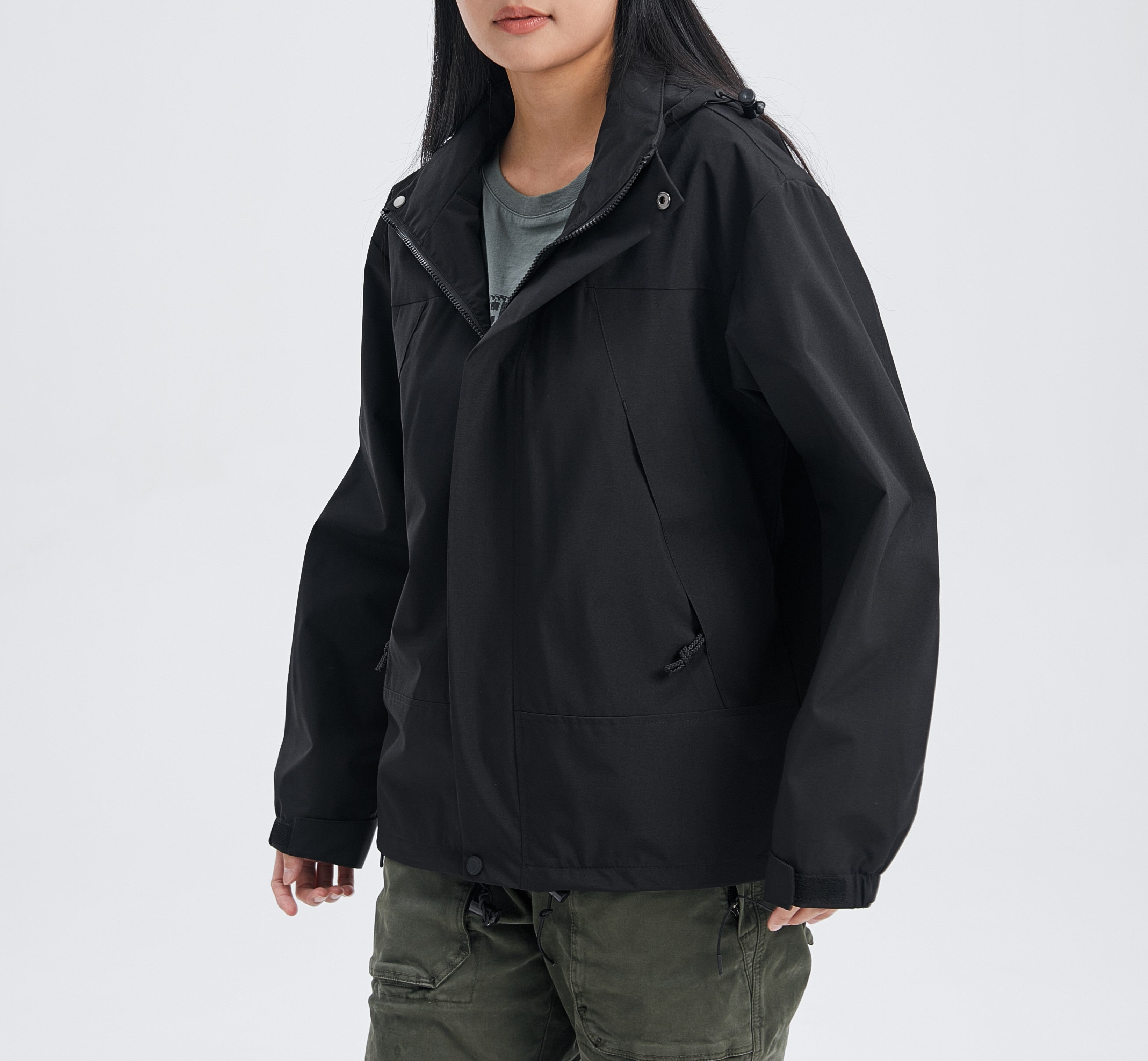 Women's 3-in-1 Outdoor Sports Jacket - Windproof, Waterproof, and Perfect for Mountaineering and Skiing