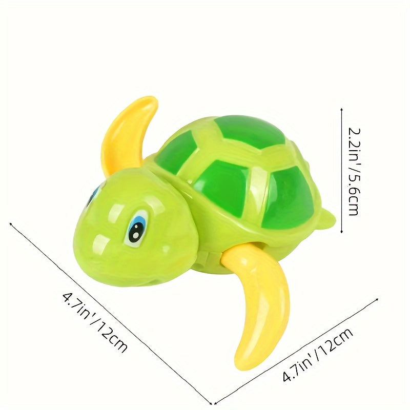 3-piece set,Bath Swimming Turtle Toy for Baby Toddler, Wind Up Chain Bathing Water Toy, Swimming Bathtub Pool Cute Swimming Turtle Toys for Boys Girls.