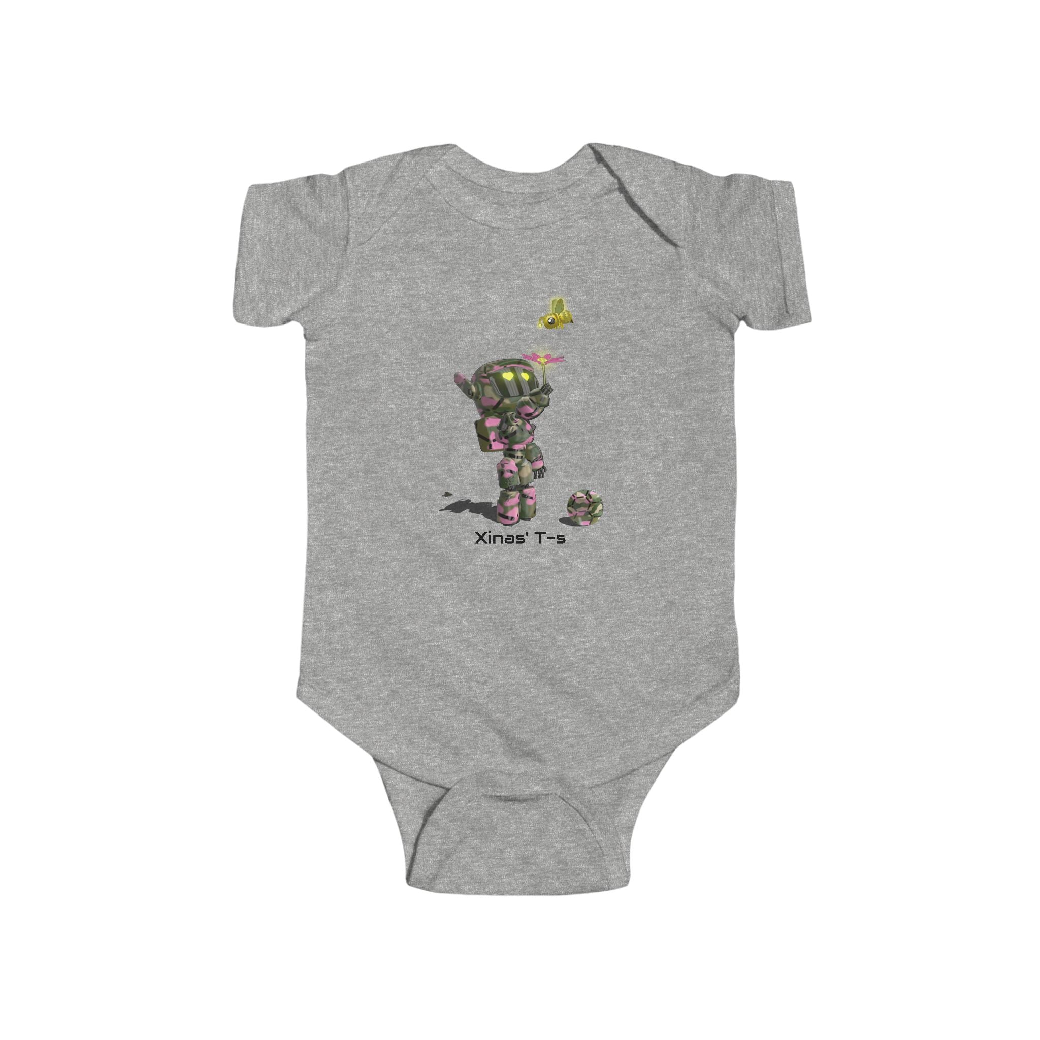 Infant Bodysuit — Robot Gurl Graphic