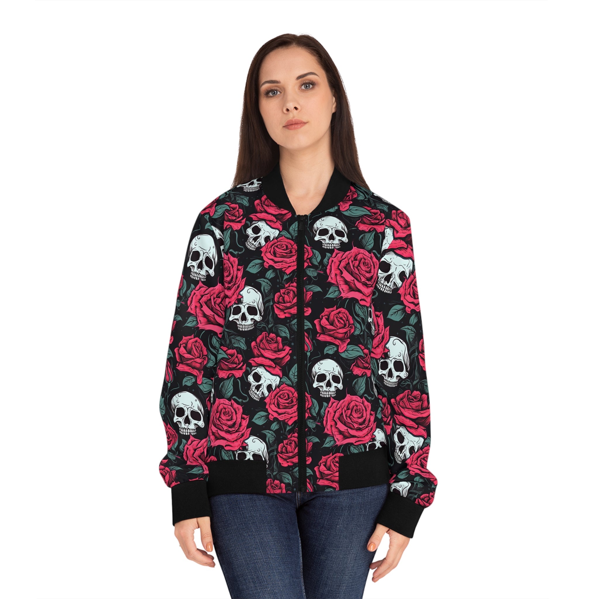 Rebel Rose Women’s Bomber Jacket