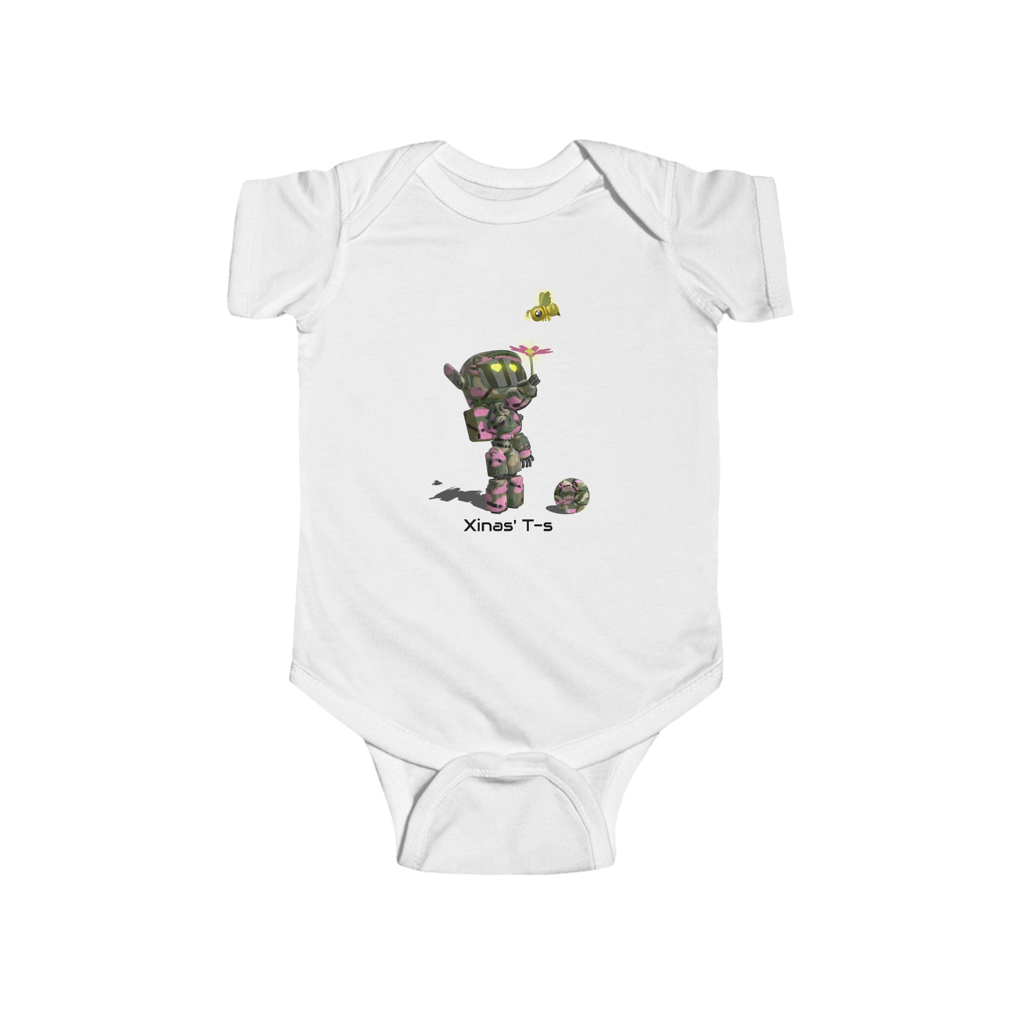 Infant Bodysuit — Robot Gurl Graphic