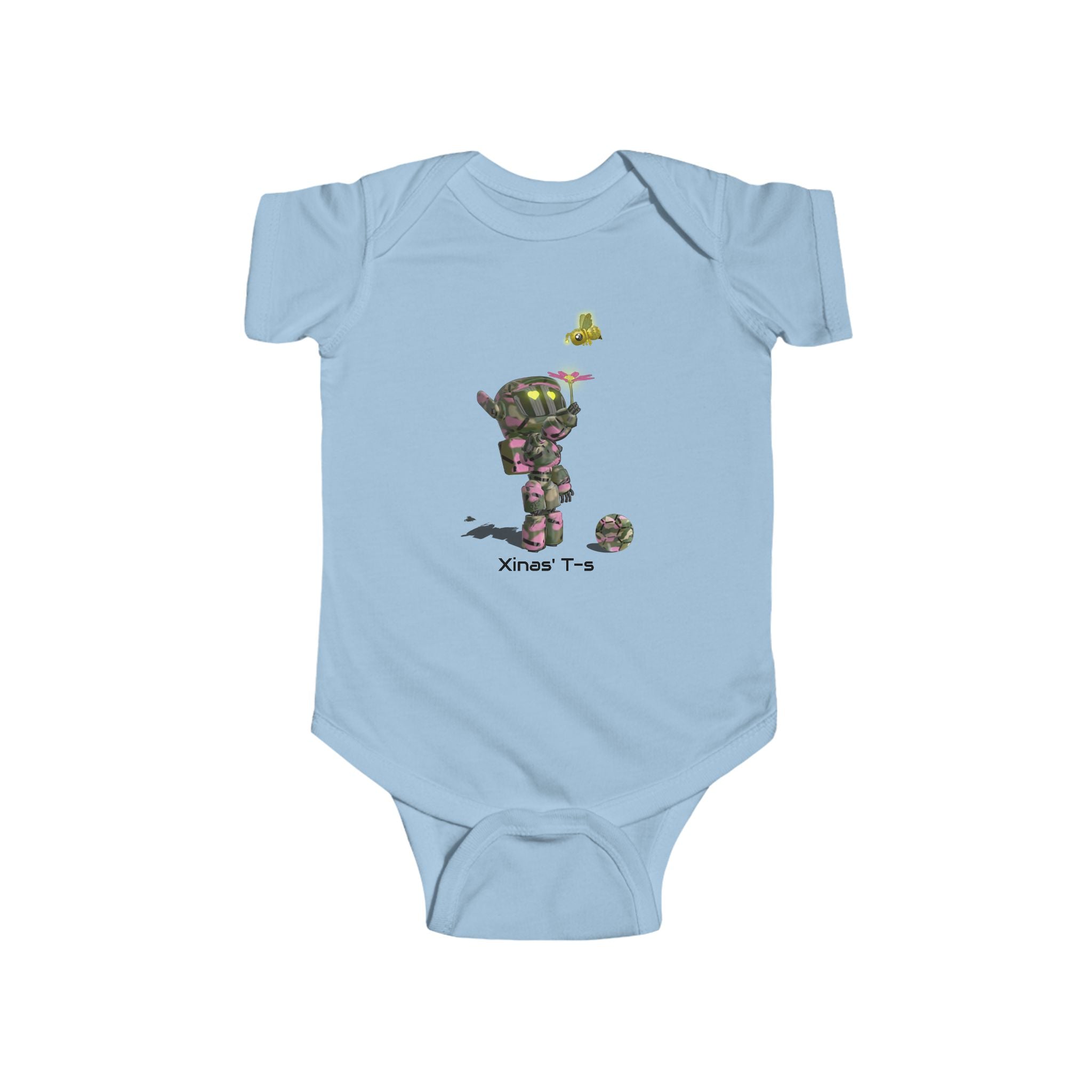 Infant Bodysuit — Robot Gurl Graphic