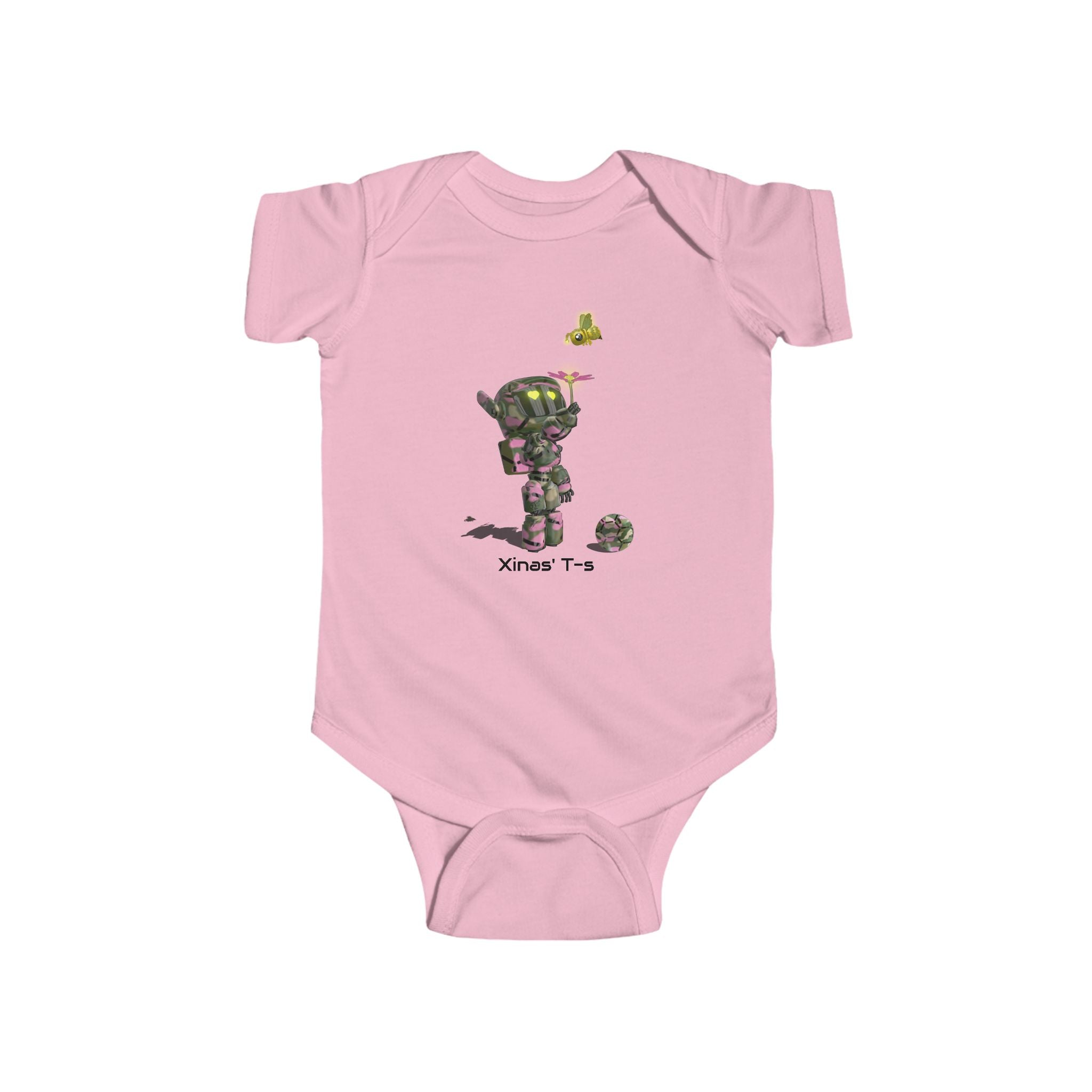 Infant Bodysuit — Robot Gurl Graphic