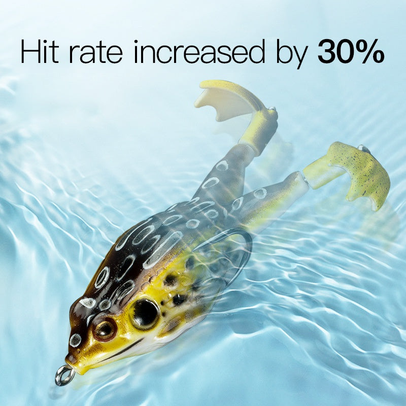 1pc ANFS Frog Leg Lure Fishing Reel - Soft Artificial Fish Bait