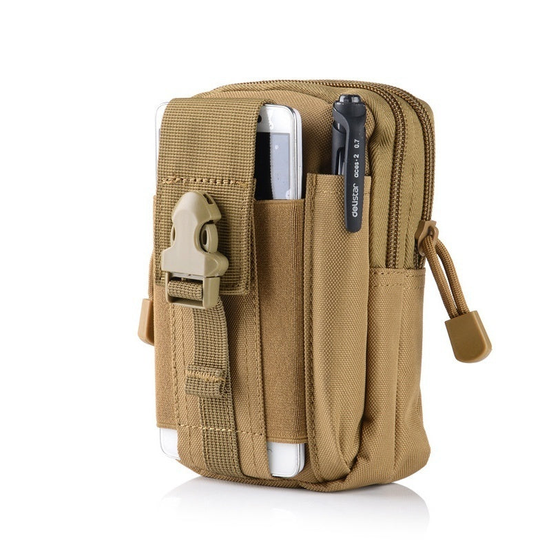 Men's Tactical Slim Fanny Pack - High Quality Oxford Fabric, Adjustable Straps, Multiple Pockets for Smartphones, Wallets & Keys, Ideal for Travel, Hiking & Outdoor Sports