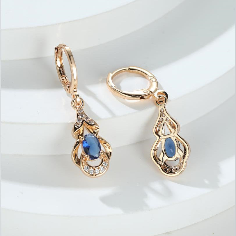 BAMOS Women's Elegant Bohemian Ethnic Statement Earrings