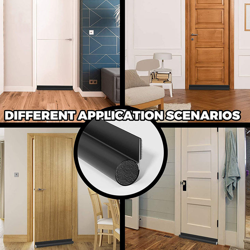 1pc Door Draft Stoppers, Under Door Noise Blocker Sound Proof Draft Guard For Bottom Of Doors Seal