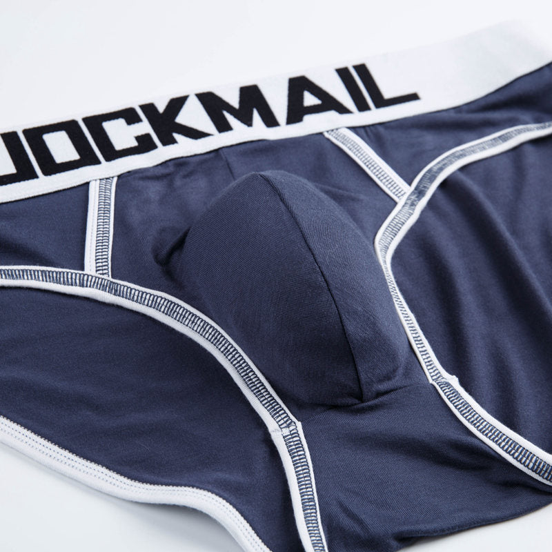 JOCKMAIL 1pc Men's Sexy Low Waist Jockstraps, Soft Modal Underwear With Wide Waistband