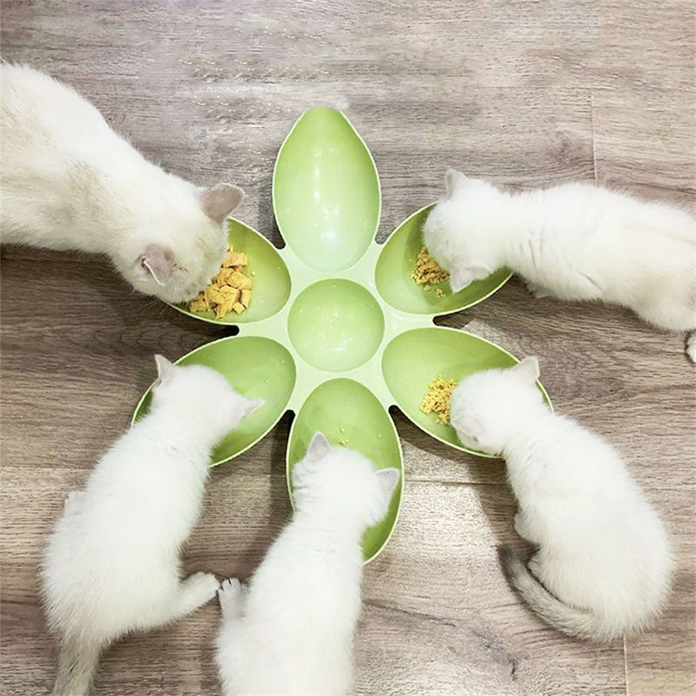 Deluxe Multi-Functional Slow Feeder - Large Capacity, Anti-Slip, Easy Clean Cat & Dog Food Bowl for Healthy Mealtime Experience - Upgrade Your Pet's Dining!