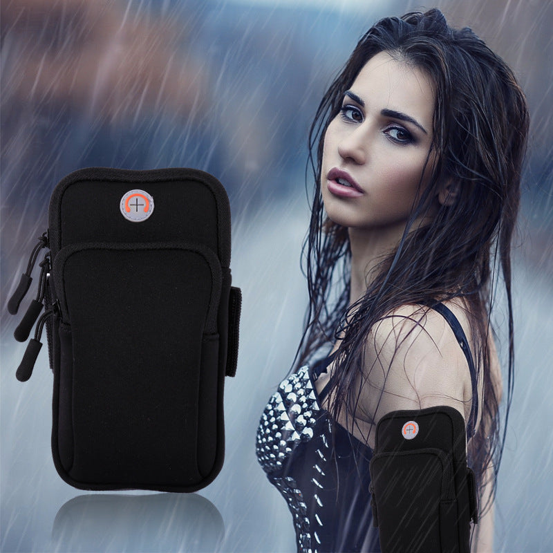 Waterproof Running Arm Bag - Water-Resistant Design with Spacious Compartment