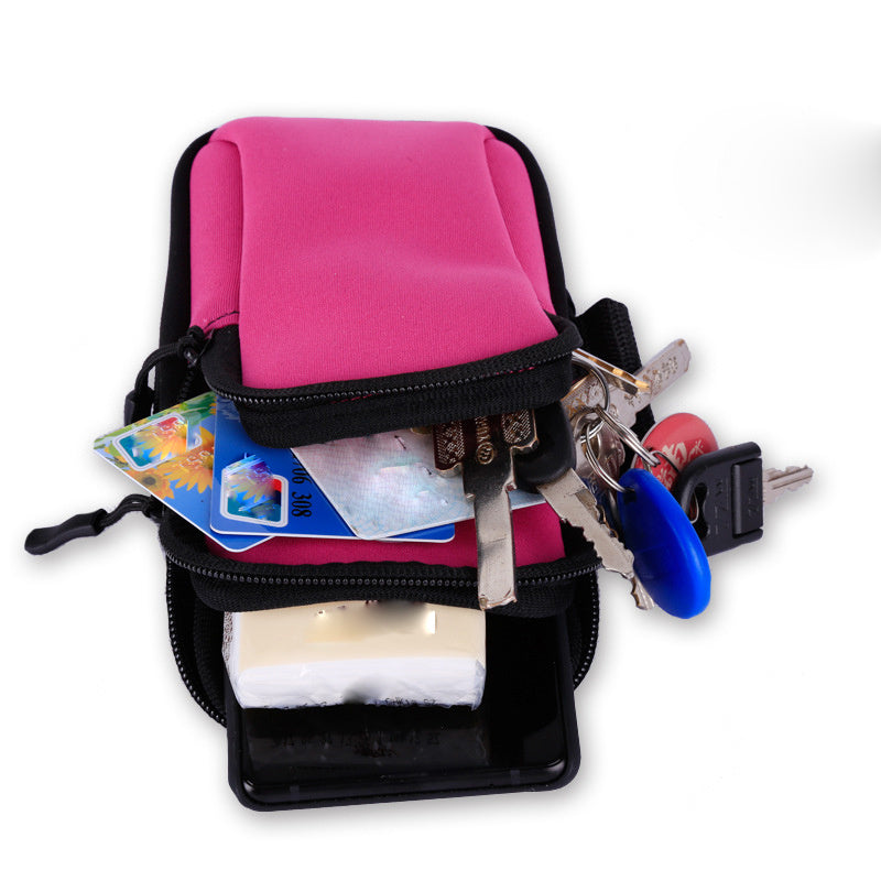 Waterproof Running Arm Bag - Water-Resistant Design with Spacious Compartment