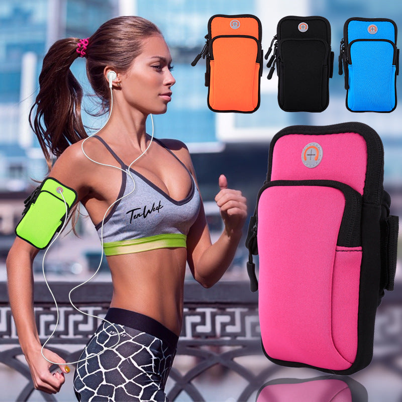 Waterproof Running Arm Bag - Water-Resistant Design with Spacious Compartment