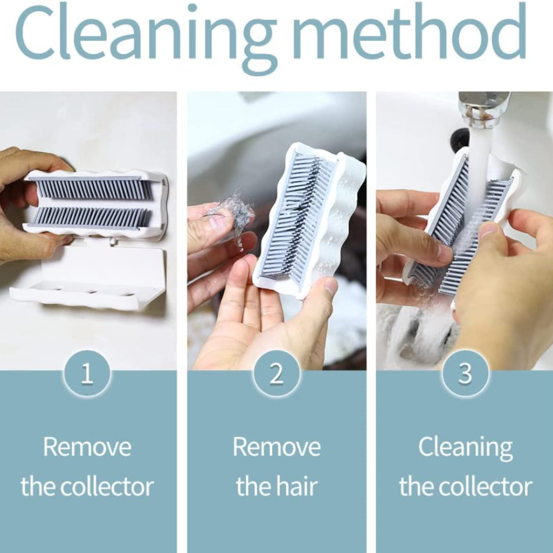 Premium Shower Hair Catcher - 1pc Set - Effectively Traps Hair, Prevents Clogs, Hassle-Free Cleaning for a Sparkling Shower