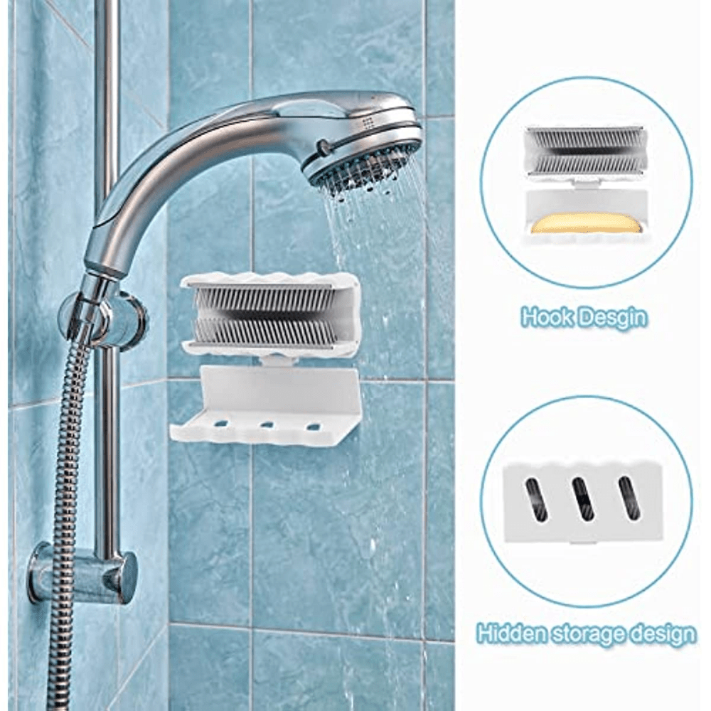 Premium Shower Hair Catcher - 1pc Set - Effectively Traps Hair, Prevents Clogs, Hassle-Free Cleaning for a Sparkling Shower